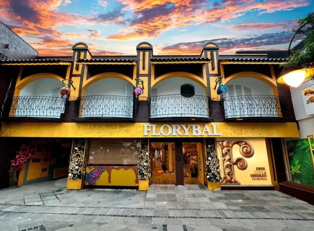 A Florybal combina chocolate com experiência temática e visual chamativo