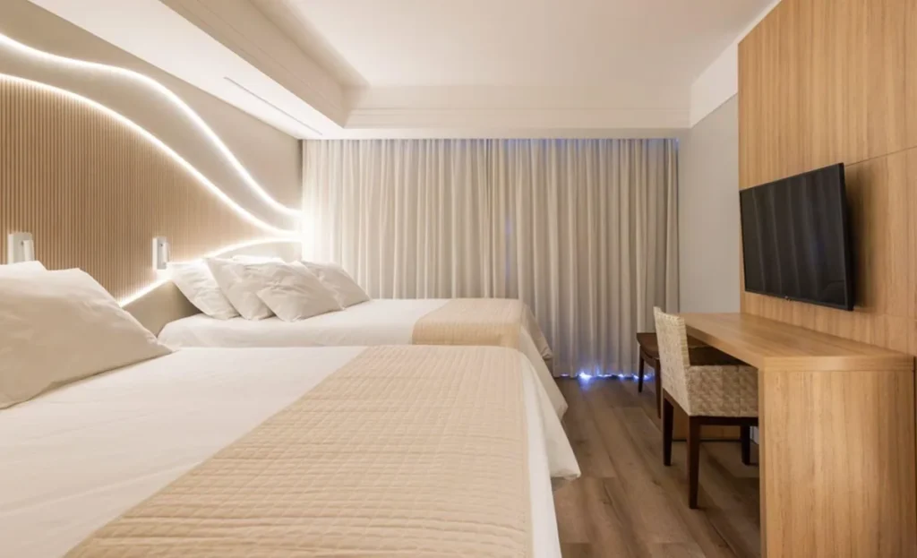 Hotel Pousada é uma das hospedagens mais tradicionais do Rio Quente Resorts.